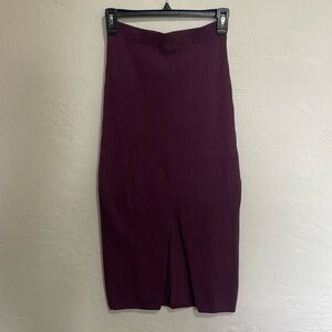 Free people knit skirt size small